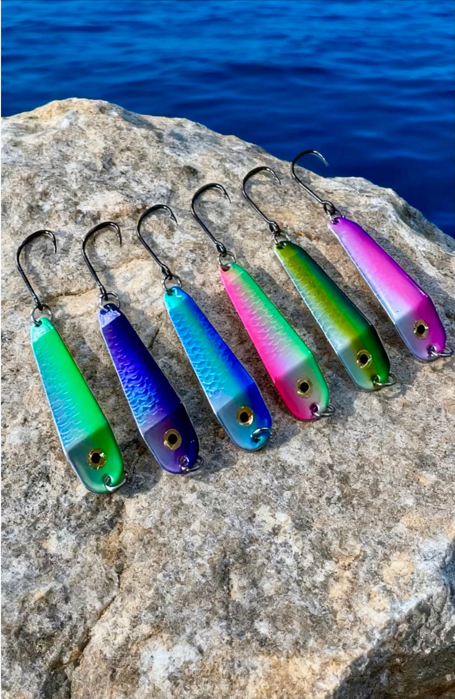Father's Day 6-pack Loony Spoon MAX 2.5 Trout & Salmon Trolling