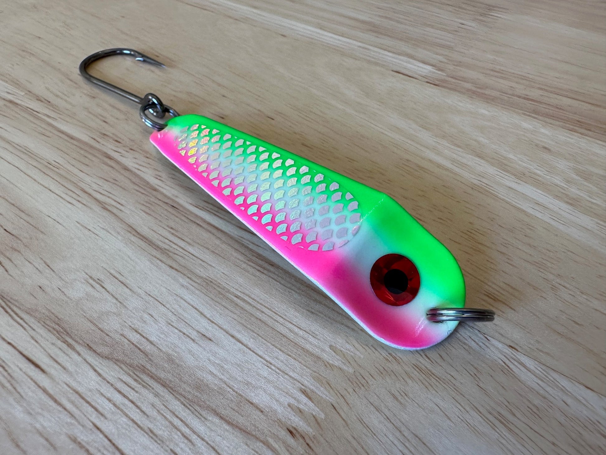 I'd sure love an inkling as to why bass seem to like pink lures in